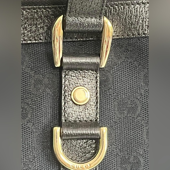GUCCI Black Canvas Tote Bag👜 - Picture 16 of 16